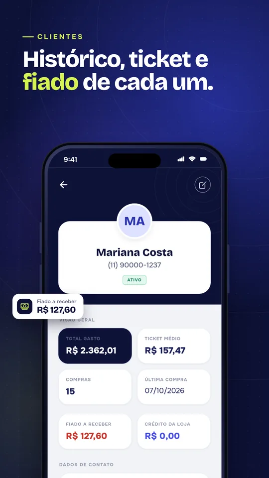 Perfil da cliente